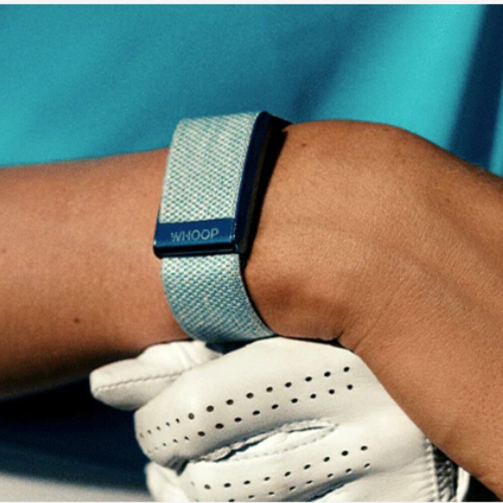 Whoop 4.0 super knit wristband ice/glace- IN PACKAGING